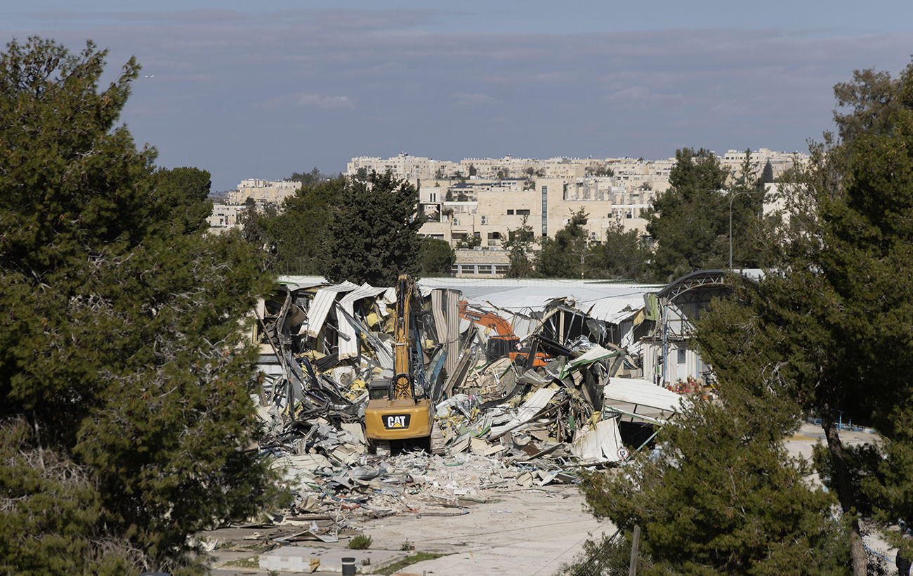 Израиль разрушил штаб-квартиру ООН в Восточном Иерусалиме